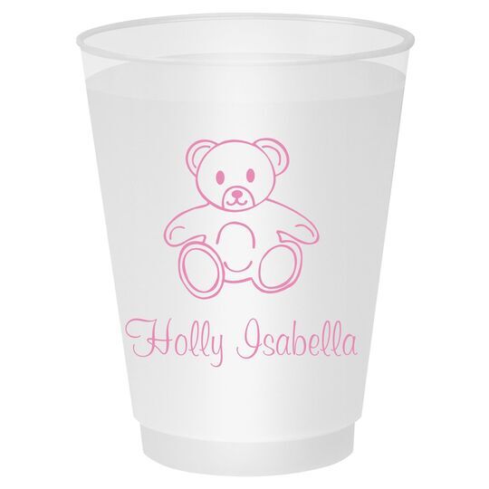 Little Teddy Bear Shatterproof Cups